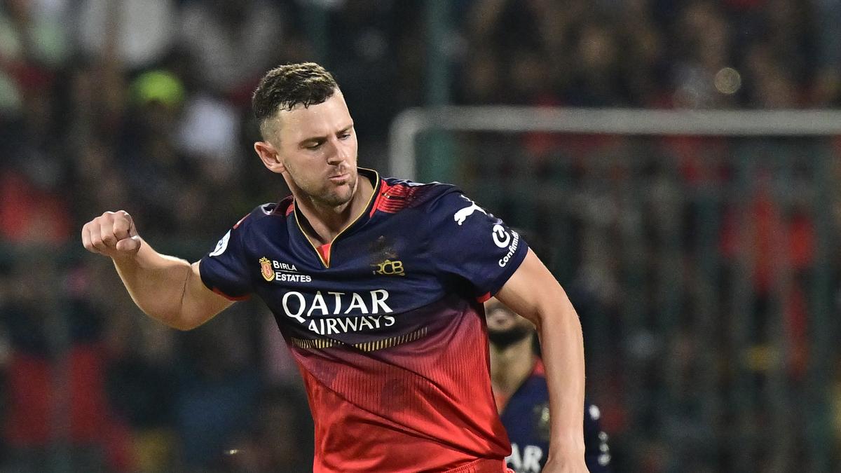 IPL 2025 RCB vs RR | Hazlewood’s class helps Royal Challengers pull off first home win