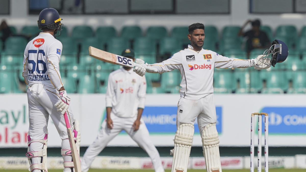 Sri Lanka vs Bangladesh 2nd Test | Pathum Nissanka leads Sri Lanka’s riposte
