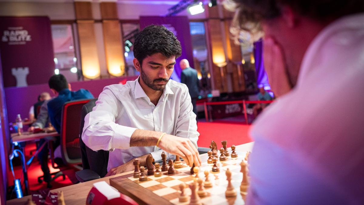Gukesh outwits Magnus Carlsen again; takes sole lead after Grand Chess Tour Day 2