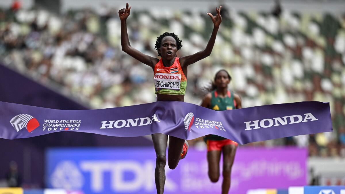 Peres Jepchirchir: The untiring, indomitable Kenyan making and breaking records