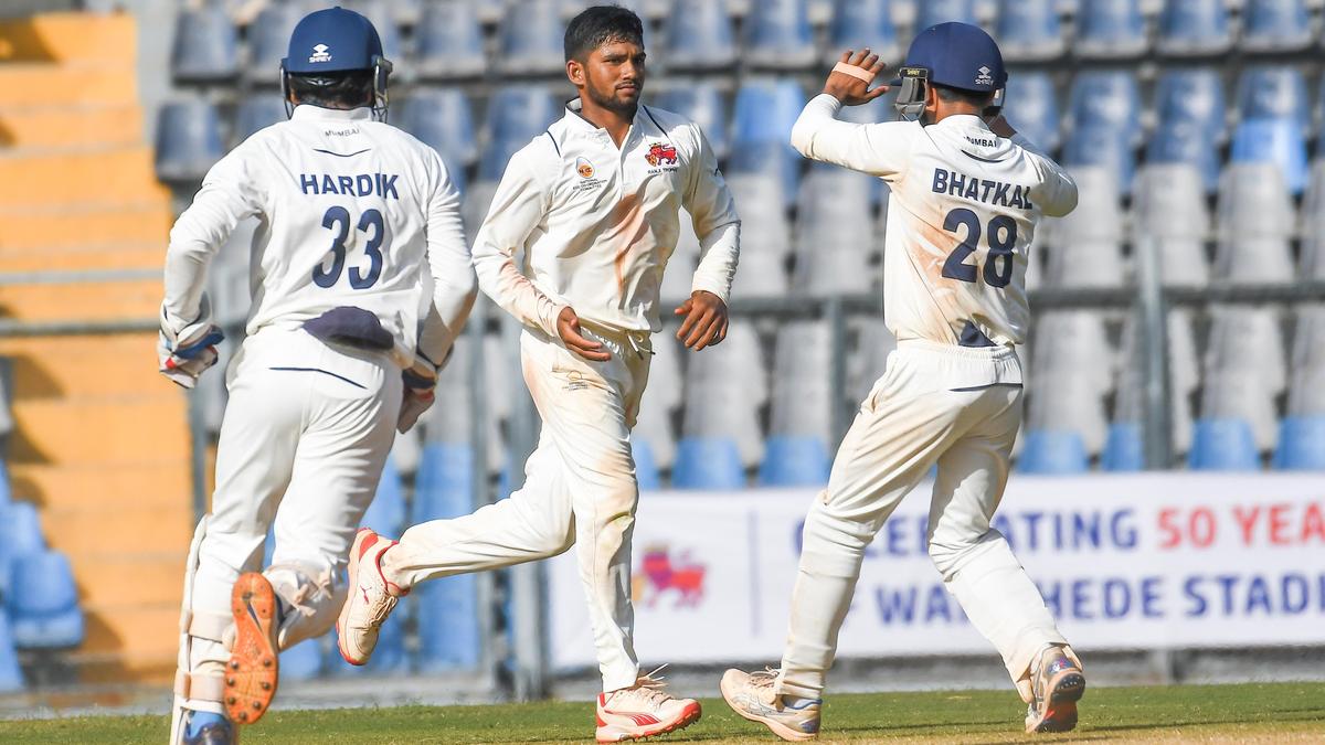 Ranji Trophy | Spin trio hands Mumbai advantage over Chhattisgarh