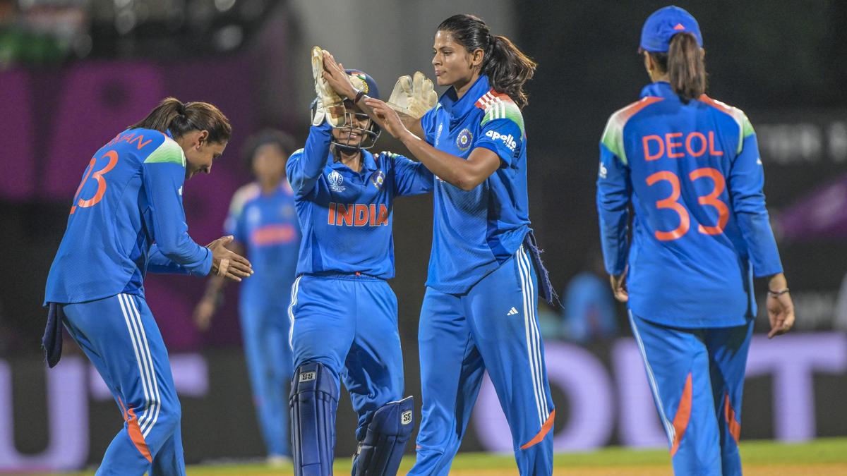 Women’s ODI World Cup: Radha and Shree Charani excel before rain has the final say