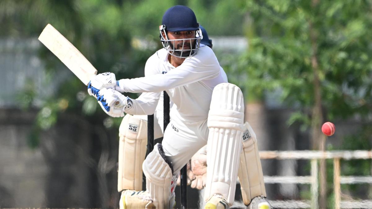 Rahul, Himateja send Pondicherry bowlers on a leather hunt