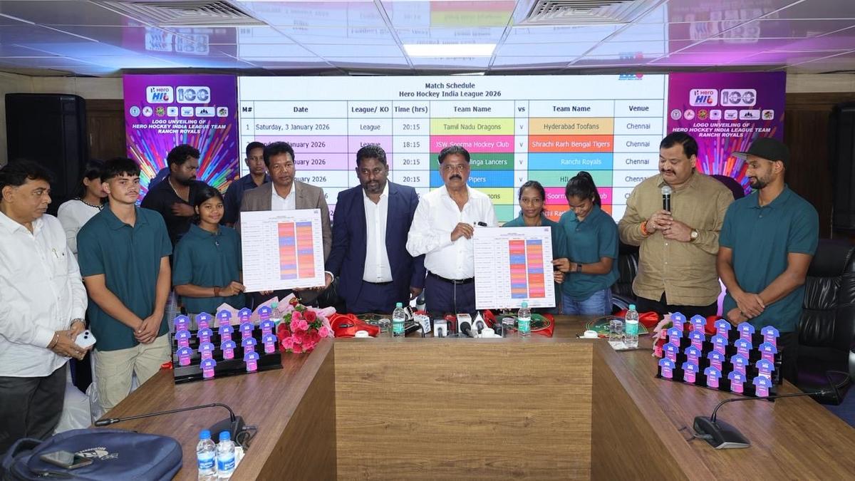Hockey India League to kick off in Chennai on January 3