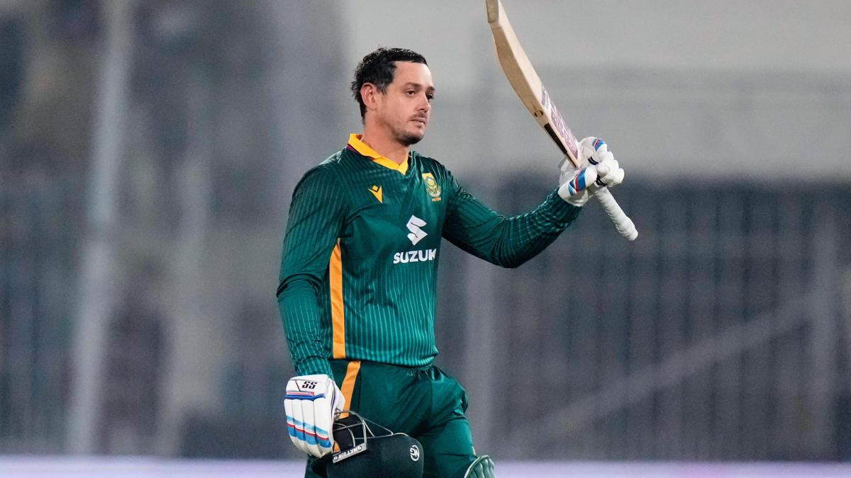 SA vs PAK 2nd ODI | De Kock revives international career with century in drubbing of Pakistan