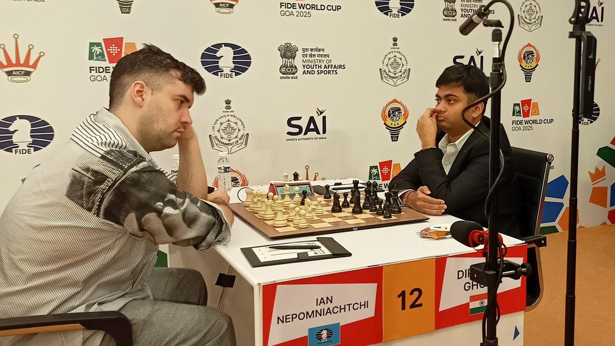 Inspired Diptayan stuns Nepomniachtchi; So loses