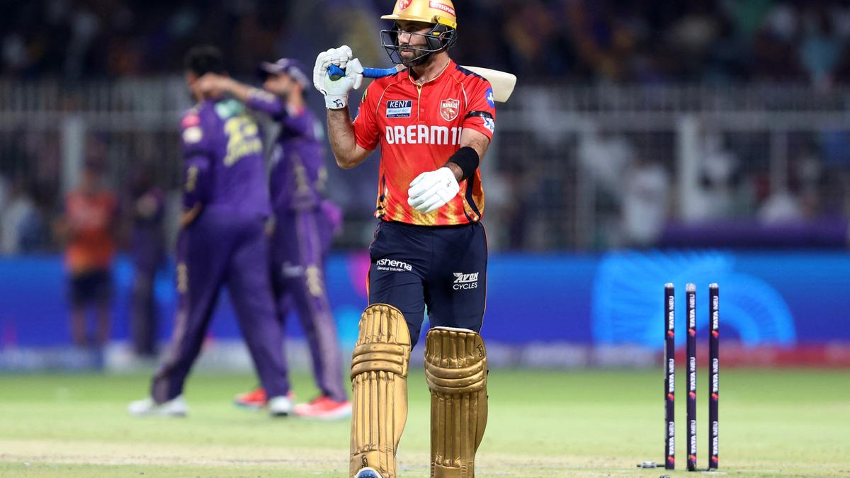 Punjab Kings’ Glenn Maxwell ruled of IPL due to fractured finger