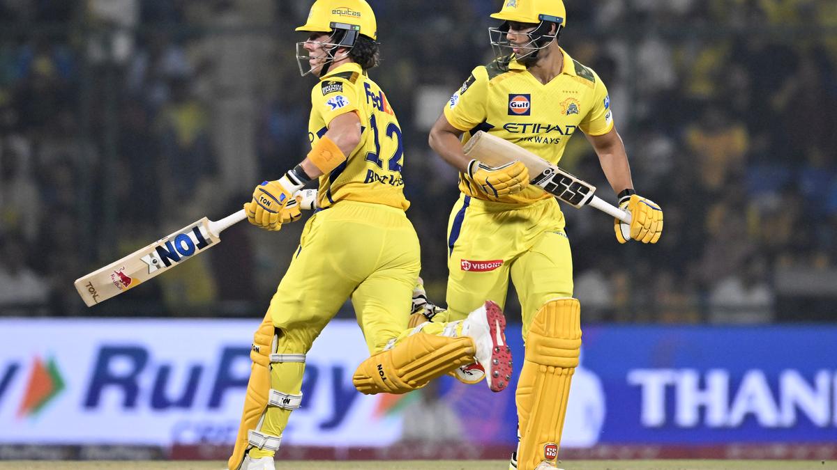 IPL 2025, CSK vs RR: Chennai Super Kings score 187/8 against Rajasthan Royals