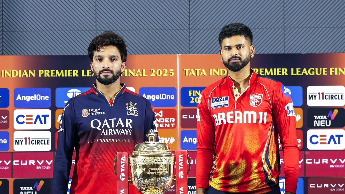 IPL 2025 finals RCB vs PBKS LIVE: Chance for Royal Challengers, Punjab Kings to set the record straight