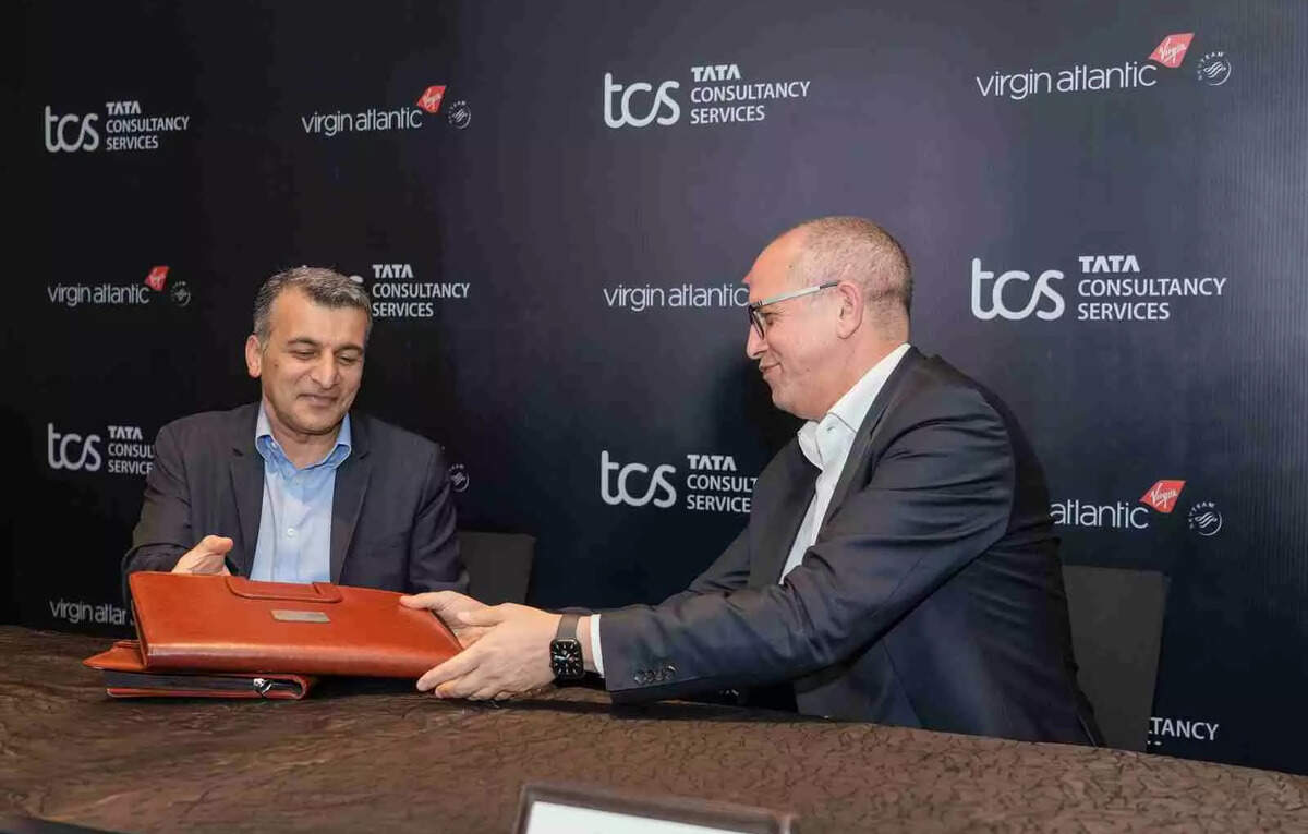 Virgin Atlantic Partners with TCS to Transform Airline Operations with AI and Cloud Technologies, ET TravelWorld Virgin Atlantic Partners with TCS to Transform Airline Operations with AI and Cloud Technologies, ET TravelWorld