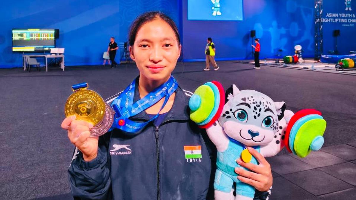 Pungni Tara bags silver medal in Asian youth weightlifting championships