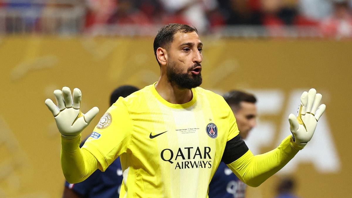 Goalkeeper Donnarumma announces PSG exit after being left out of UEFA Super Cup match