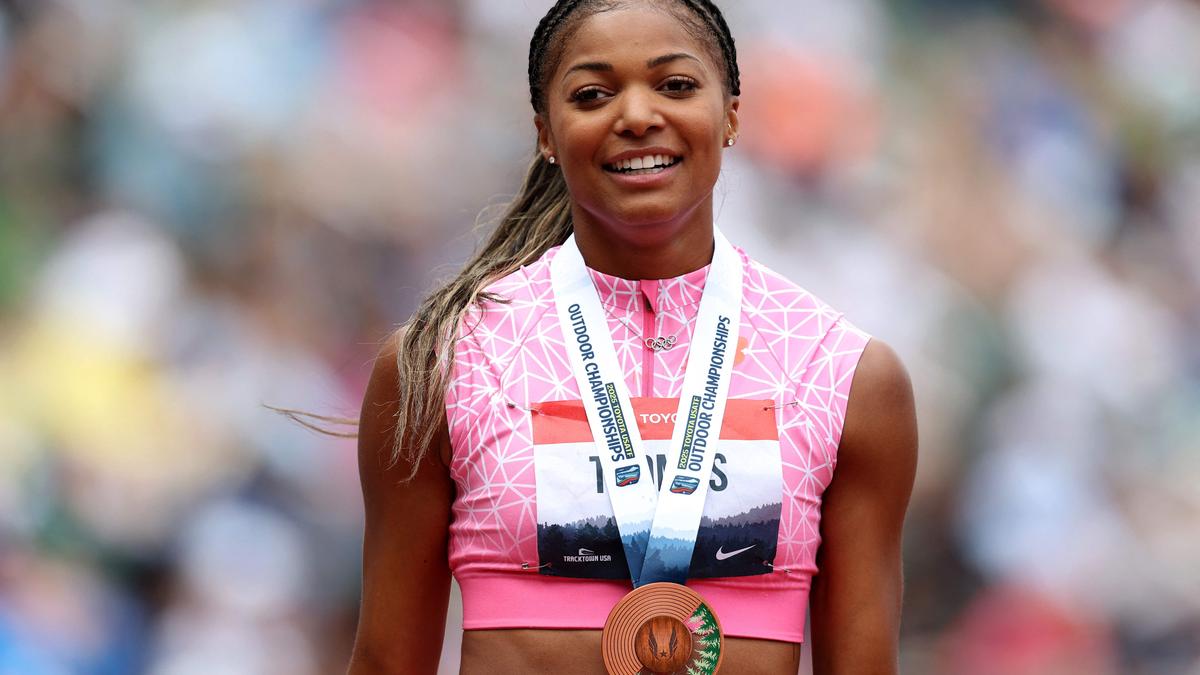 Injured Olympic 200m champion Gabby Thomas out of World Championships Injured Olympic 200m champion Gabby Thomas out of World Championships