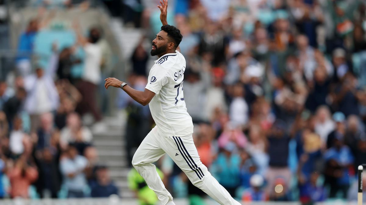 Fast bowler Mohammed Siraj named ICC Player of the Month of August