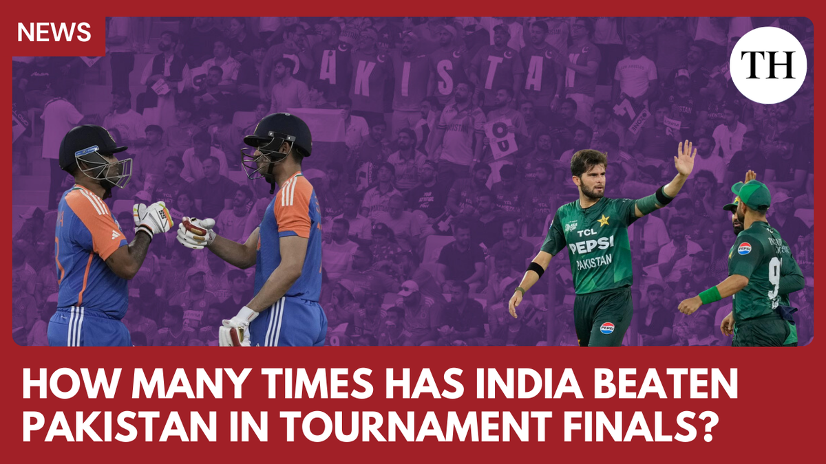 Watch: Asia Cup final | Looking back at India’s record against Pakistan in tournament finals