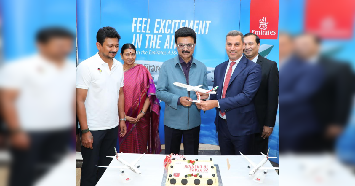 Emirates Celebrates 25 Years of Connecting Chennai to the World, ETTravelWorld