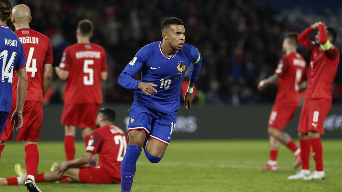 Mbappe stars as France beat Azerbaijan 3-0 in World Cup qualifier