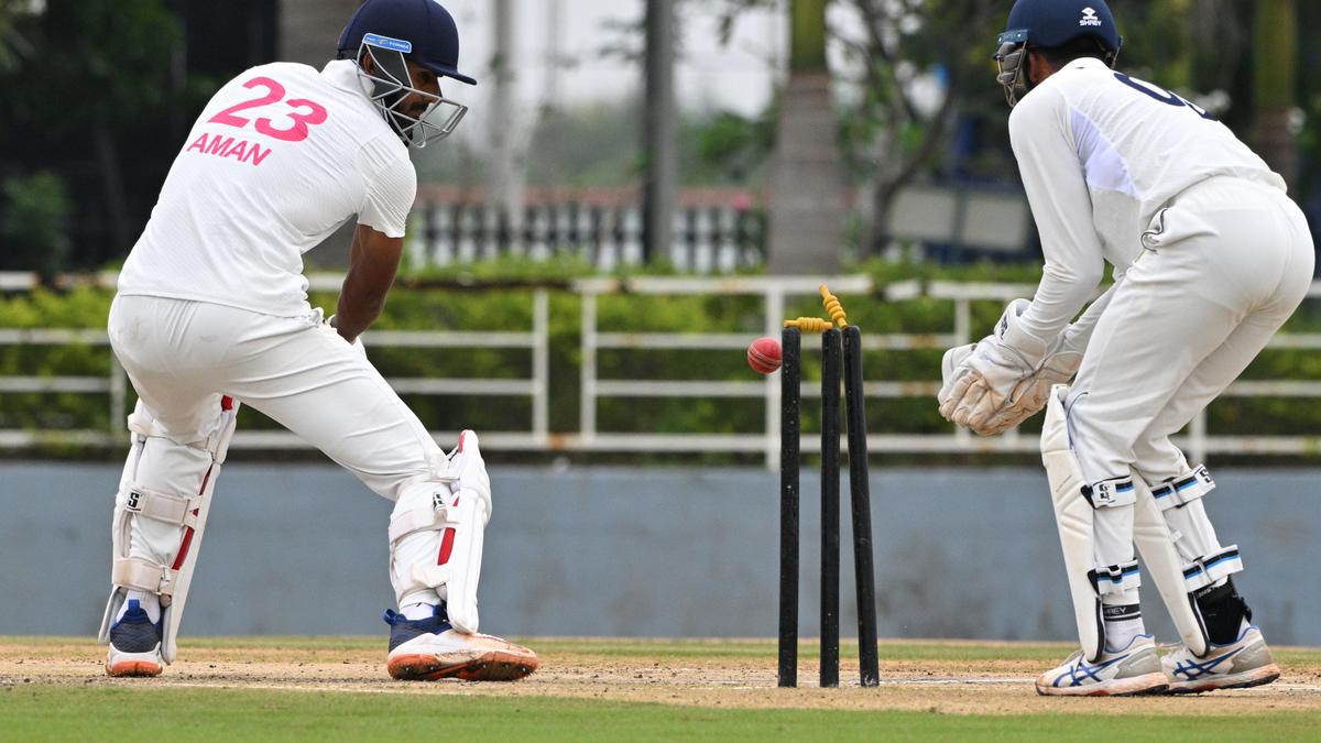 Ranji Trophy | Rain stays away just enough as Hyderabad claims three points over Pondicherry