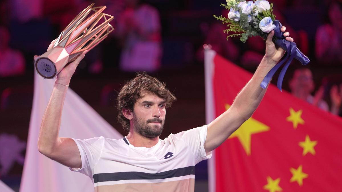 Vacherot beats cousin Rinderknech to clinch Shanghai Masters title