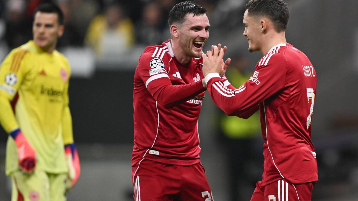 Liverpool rebounds with 5-1 win at Frankfurt in Champions League; Chelsea and Bayern also win big