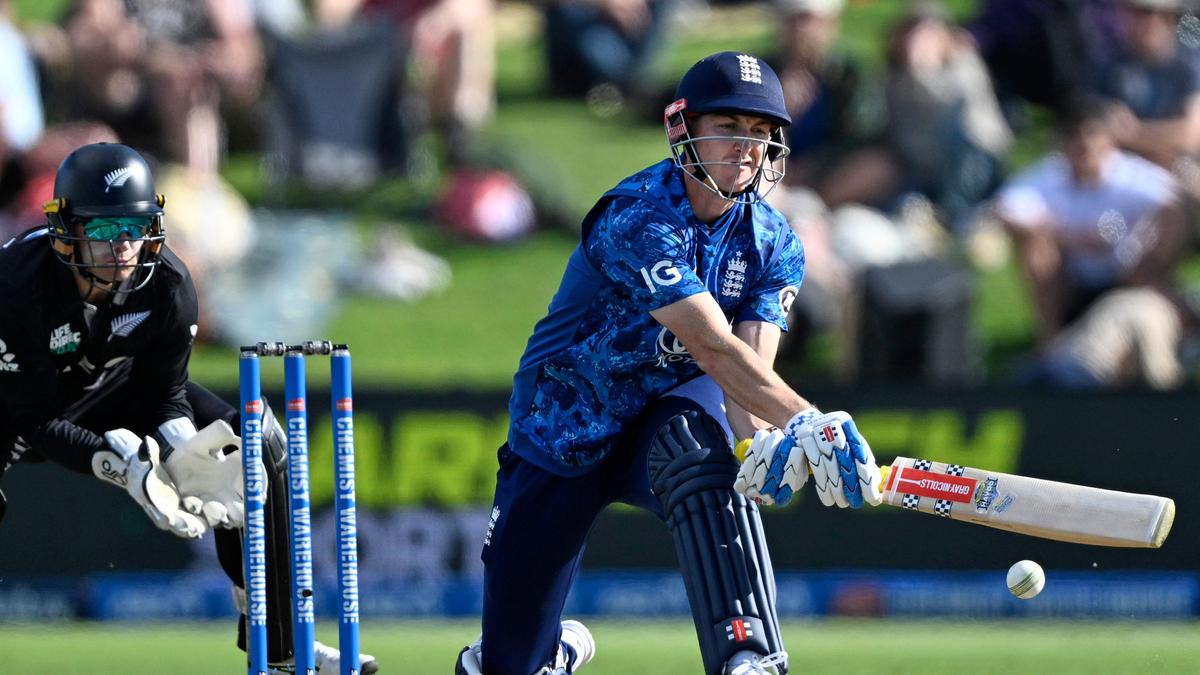 NZ vs ENG first ODI: Brilliant Brook century lifts England to 223 NZ vs ENG first ODI: Brilliant Brook century lifts England to 223