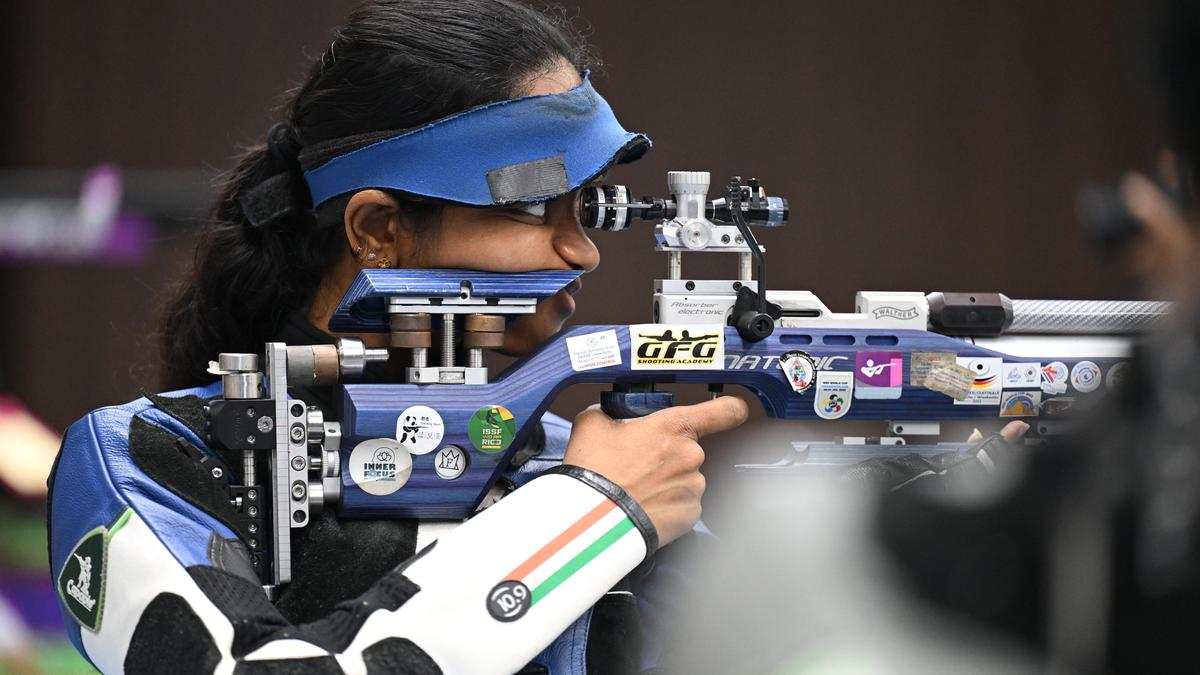 Elavenil wins women’s 10m air rifle bronze, Ravinder gold in 50m pistol at World Championships
