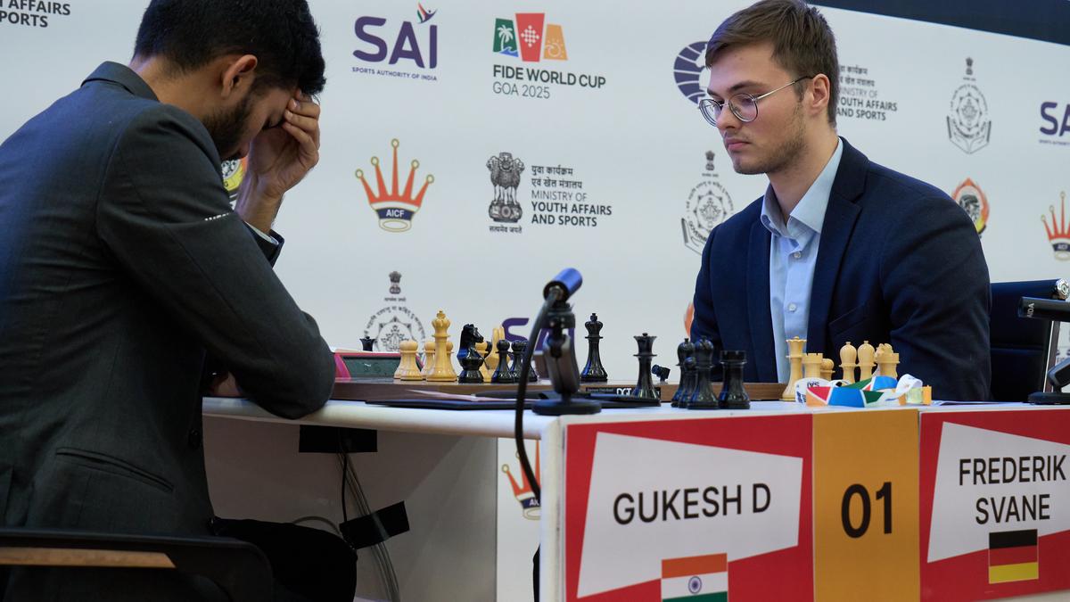 Svane stuns Gukesh; Arjun and Praggnanandhaa advance