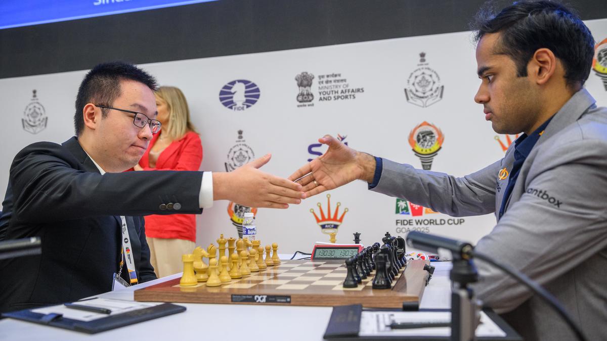 Chess World Cup | Arjun plays out a quiet draw against Yi