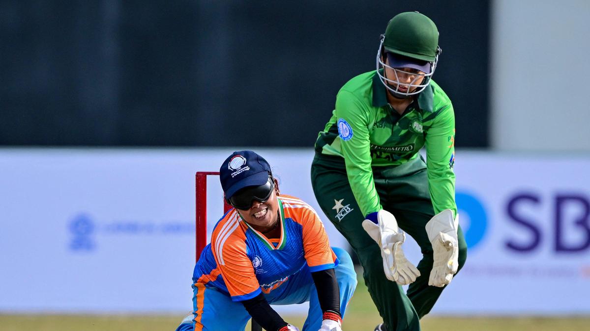 Women’s T20 World Cup for the Blind | Ear to the ground, young women chase cricketing dreams Women’s T20 World Cup for the Blind | Ear to the ground, young women chase cricketing dreams