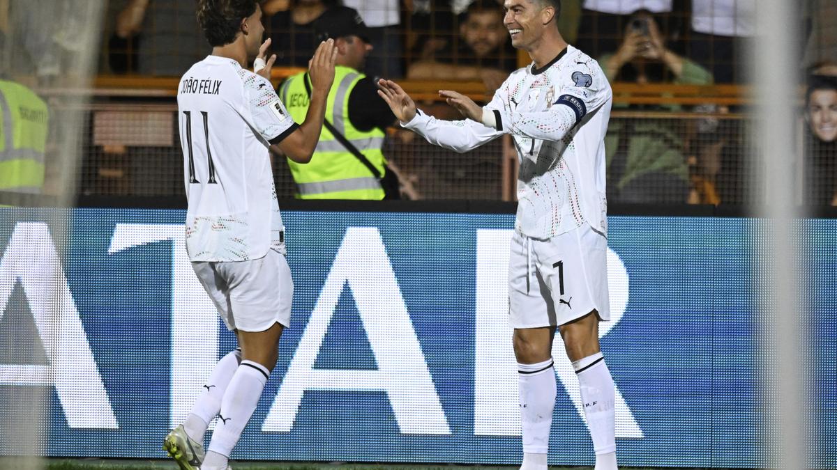 Cristiano Ronaldo set for record 6th World Cup as Portugal routs Armenia to qualify Cristiano Ronaldo set for record 6th World Cup as Portugal routs Armenia to qualify