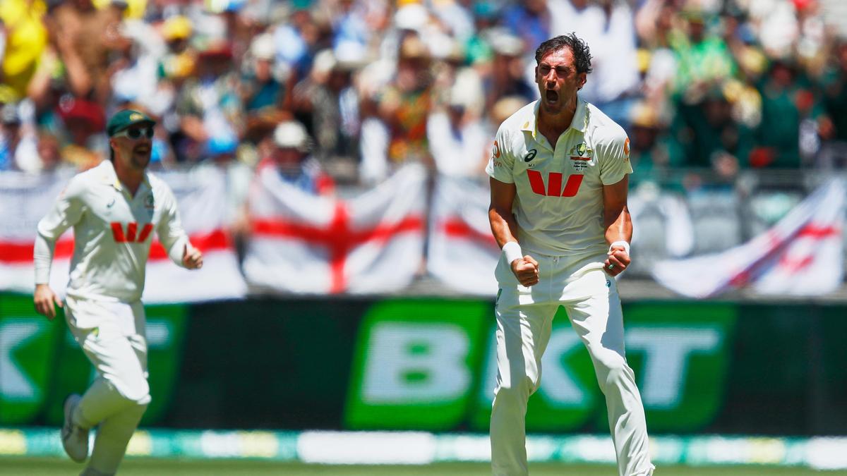 AUS vs ENG first Ashes Test: Mitchell Starc takes 100th Ashes wicket
