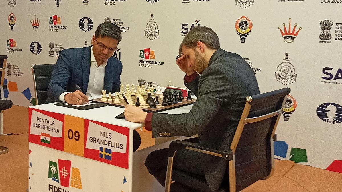 Chess World Cup | Arjun, Praggnanandhaa, and Harikrishna stay in contention